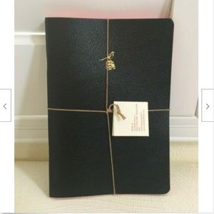 Bieffe Handmade Italy 3 Stationary Journal Black